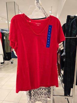 Blusa Nautica Roja Talla L